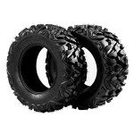All Terrain ATV UTV Tire Set 25x8-12, 25x10-12