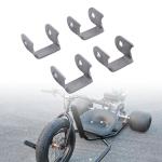 4-Piece Weld-On Shock Mount Bracket Kit for ATVs