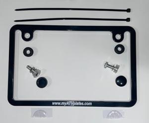 Frame and Mounting Kit for myATVplates License Plates