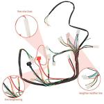 Complete Wiring Harness for 50cc-125cc ATVs