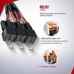 Nilight LED Light Bar Wiring Harness Kit 12V