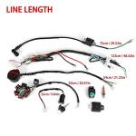 Complete Wiring Harness for 50cc-125cc ATVs