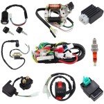 Atv Electric Stator Coil CDI Wiring Harness Kit