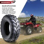 WANDA 25x8-12 6-Ply ATV/UTV Mud Tires