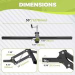 KUAFU ATV/UTV Adjustable Manual Implement Lift