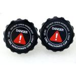 CNC Machined Radiator Cap for ATV and Motorcycle