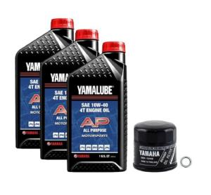 Yamalube 10W-40 Oil Change Kit for Yamaha RHINO