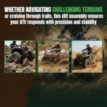 Tektall Rear Differential Gear for Honda Fourtrax