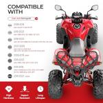 ALMULOO Steel Rear Rack for Can-Am Renegade