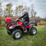 Black Widow Universal ATV Front Storage Rack