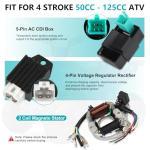 ATV Complete Wiring Harness Kit for 4 Stroke