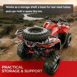 ALMULOO Steel Rear Rack for Can-Am Renegade