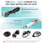 ATV Complete Wiring Harness Kit for 4 Stroke