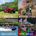 S7 Remote Control RGB LED Whip Lights 2-Pack