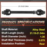 Fexhull Rear Drive Shaft for Can-Am Outlander