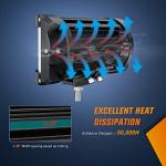 Nilight 5.5 Inch LED Light Bar with Wiring Kit