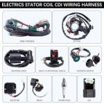 Complete Wiring Harness Kit for GY6 ATVs