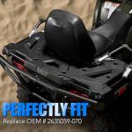 A & UTV PRO ATV Front Rack & Rear Rack Kit for Polaris Sportsman 570 450 Accessories 2017-2020, 2022-2024 Touring 570 Storage Cover Lid Rear Rack Assembly Kit, Replace OEM # 2636440-070, 2635059-070