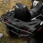 A & UTV PRO ATV Front Rack & Rear Rack Kit for Polaris Sportsman 570 450 Accessories 2017-2020, 2022-2024 Touring 570 Storage Cover Lid Rear Rack Assembly Kit, Replace OEM # 2636440-070, 2635059-070