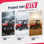 TEBEDI Soft Cab Enclosure for 2004-2013 Yamaha Rhino