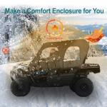 Kawasaki Teryx 4 Soft Upper Doors & Rear Panel