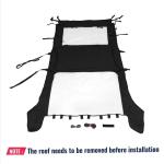 TEBEDI Soft Cab Enclosure for 2004-2013 Yamaha Rhino