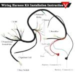 GY6 Full Electrics Wiring Harness for ATVs and Scooters