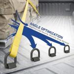 Heavy Duty 1/2" Steel D-Rings for Tiedowns