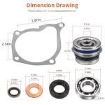 Polaris Water Pump Seal Rebuild Kit 1995-2014