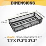 ATV Front Cargo Basket Luggage Carrier Rack
