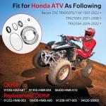 Rear Brake Drum Shoes Kit for Honda Recon 250