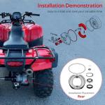 Rear Brake Drum Shoes Kit for Honda Recon 250