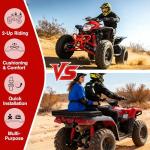 Universal Water-Resistant ATV Rack Pad with Straps