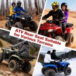Universal Water-Resistant ATV Rack Pad with Straps