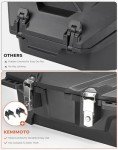 KEMIMOTO 40L Waterproof ATV Rear Storage Box