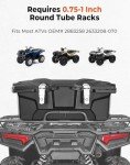 KEMIMOTO 40L Waterproof ATV Rear Storage Box