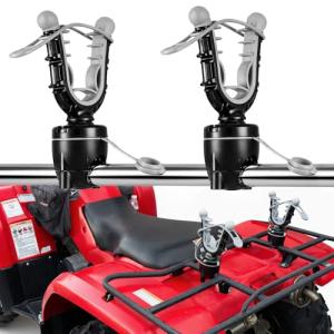 ATV Clamp-on Gun Holder with Rubber Straps