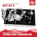 ATV Clamp-on Gun Holder with Rubber Straps