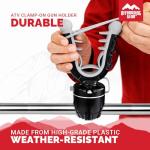 ATV Clamp-on Gun Holder with Rubber Straps