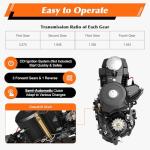 125cc 4-Stroke Semi-Automatic ATV Engine Motor