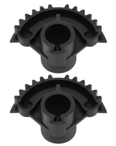 Set of 2 A/C Heater Blend Door Actuators