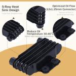 Universal ATV Motorcycle Oil Cooler Radiator Accessory