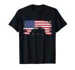 American Flag Off-Road ATV T-Shirt