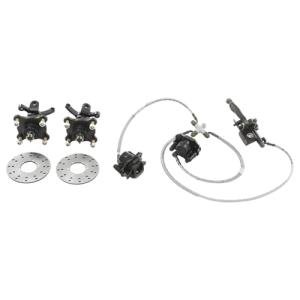 KONKENIE 7PCS Front Wheel Hub & Brake Kit