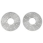 KONKENIE 7PCS Front Wheel Hub & Brake Kit