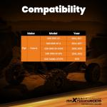 maXpeedingrods Rear Radius Bars for Polaris RZR XP