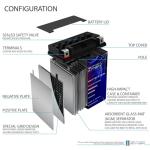 Mighty Max 12V Rechargeable Motorcycle Battery