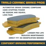 Can-Am Outlander Ceramic Brake Pad Set 2013-2024