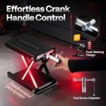 VIVOHOME Steel Scissor Jack for ATVs and Motorcycles