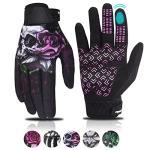 Pink Touchscreen ATV Gloves for Women